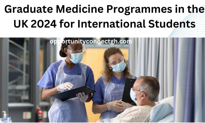 Graduate Medicine Programmes in the UK 2024 for International Students