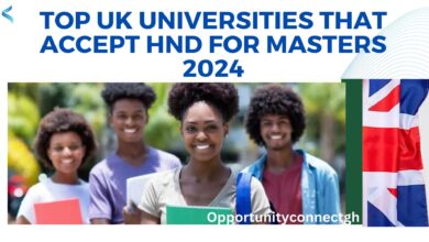 UK Universities that Accept HND for Masters 2024