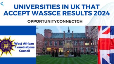 Universities in UK that Accept WASSCE Results 2024