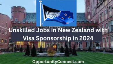 Unskilled Jobs in New Zealand with Visa Sponsorship in 2024