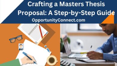 Crafting a Masters Thesis Proposal A Step-by-Step Guide