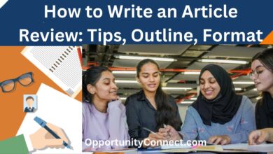 How to Write an Article Review Tips, Outline, Format